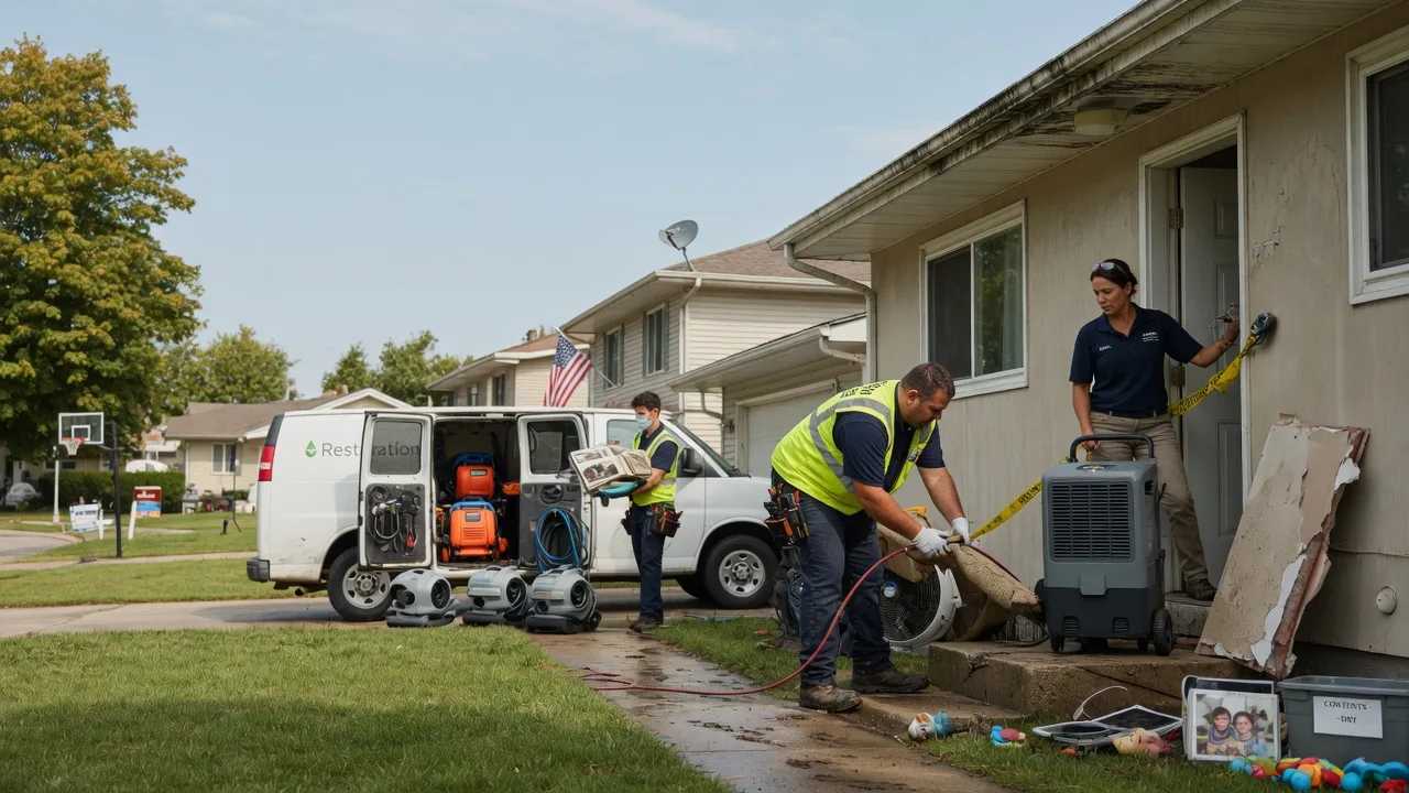 Water Damage Restoration in Dolton, IL near me